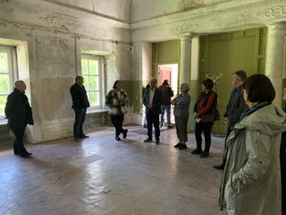 Valstybinė kultūros paveldo komisija lankėsi Burbiškio ir Raguvėlės dvaruose