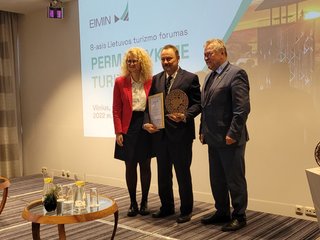 Darnaus turizmo apdovanojimas – Anykščių rajono savivaldybei