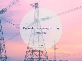 Dėl elektros apsaugos zonų teritorijų