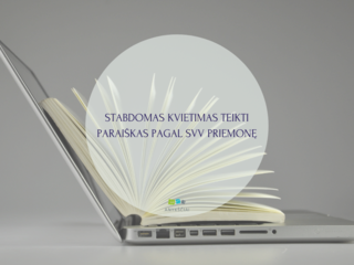 STABDOMAS KVIETIMAS TEIKTI PARAIŠKAS PAGAL SVV PRIEMONĘ