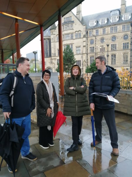 PROJEKTO PARTNERIŲ „SVEIKI MIESTAI“ SUSITIKIMAS BRADFORDE