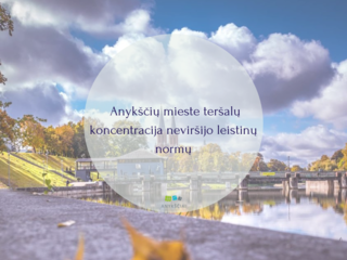 Anykščių mieste  teršalų koncentracija neviršijo leistinų normų