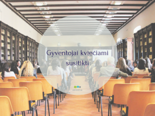 Gyventojai kviečiami susitikti