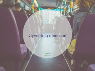 Gyventojų dėmesiui