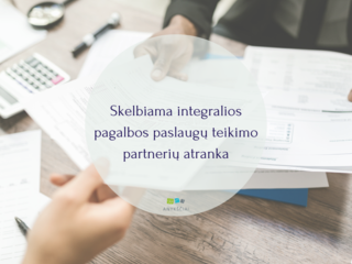 Skelbiama integralios pagalbos paslaugų teikimo partnerių atranka