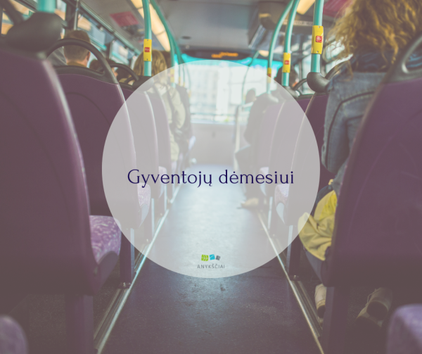 Gyventojų dėmesiui