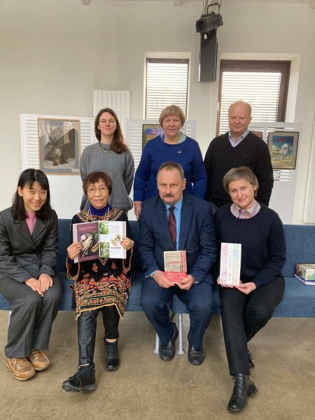 Japonų publicistės Kumiko Hilano vizitas Anykščiuose