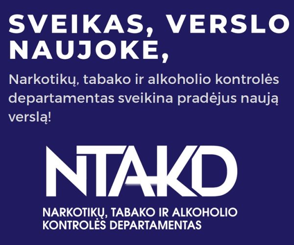 Pranešimas apie mokymus verslo naujokams