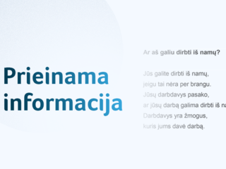 Žmonėms su negalia svarbiausia informacija – lengvai suprantama kalba ir lietuvių gestų kalba