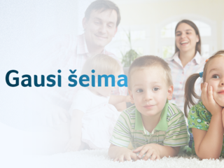 Aktualu auginantiems vaikus: kas priklauso gausioms šeimoms?