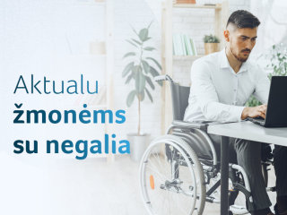 Aktualu žmonėms su regos negalia: techninės pagalbos priemonės bus labiau prieinamos