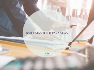 KVIETIMAS TEIKTI PARAIŠKAS