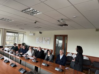 Vyko Raudonojo kryžiaus organizacijos atstovų susitikimas su Anykščių rajono seniūnijų seniūnais...