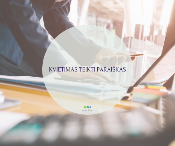 KVIETIMAS TEIKTI PARAIŠKAS