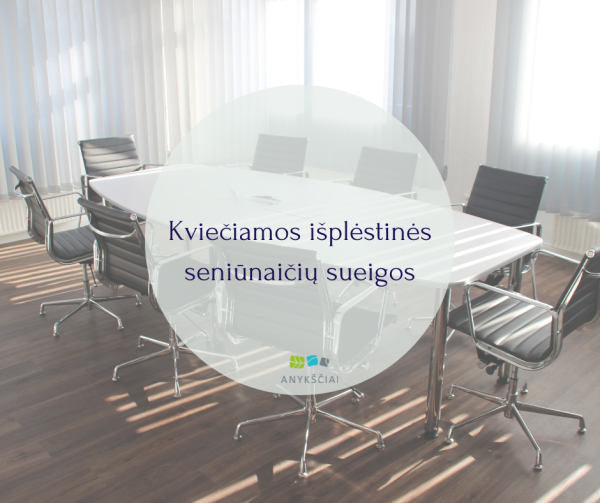 Kviečiamos išplėstinės seniūnaičių sueigos