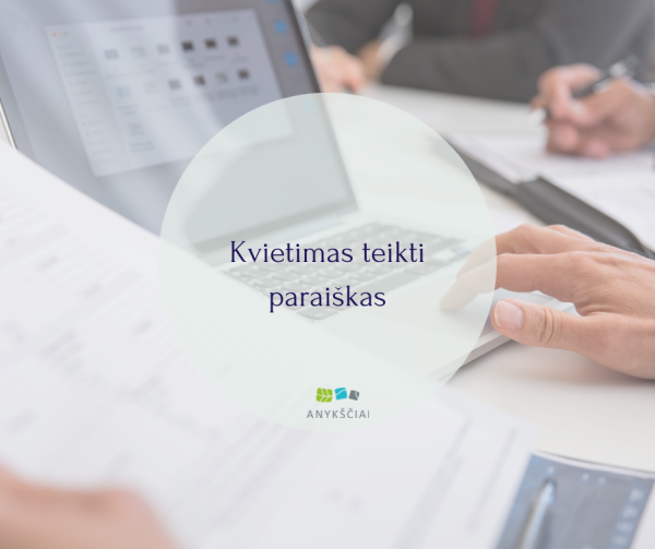 KVIETIMAS TEIKTI PARAIŠKAS PAGAL PRIEMONĘ FINANSINĖS PASKATOS NEVYRIAUSYBINIŲ ORGANIZACIJŲ...