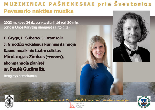  MUZIKINIAI PAŠNEKESIAI PRIE ŠVENTOSIOS Pavasario nakties muzika