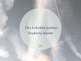 Oro kokybės tyrimai Anykščių mieste