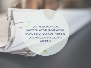 SKIRTAS FINANSAVIMAS ĮGYVENDINAMOMS PROGRAMOMS, FINANSUOJAMOMS PAGAL ANYKŠČIŲ RAJONO SAVIVALDYBĖS...