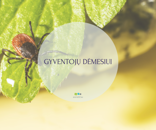 GYVENTOJŲ DĖMESIUI