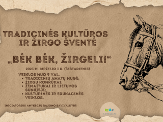 Jubiliejinė „Bėk bėk, žirgeli!“ šventė
