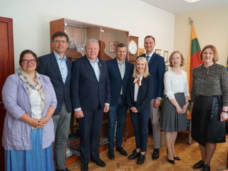 Anykščiuose lankėsi Utenos rajono savivaldybės delegacija