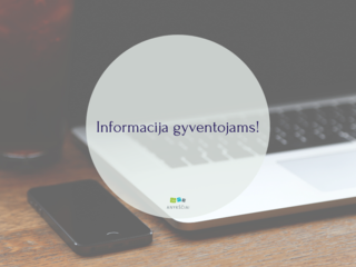 Informacija gyventojams!