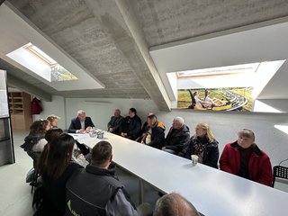Meras susitiko su Anykščių turizmo ir verslo informacijos centro darbuotojais