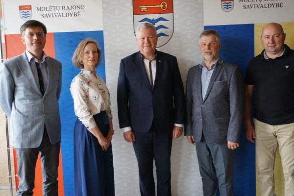 Susitikimas su kaimyninės Molėtų savivaldybės meru