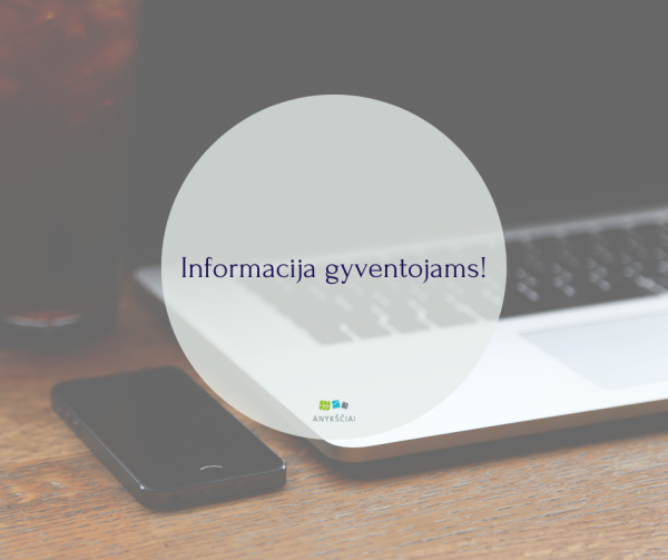 Informacija gyventojams!