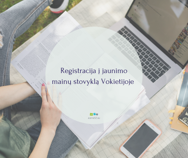 Registracija į jaunimo mainų stovyklą Vokietijoje 