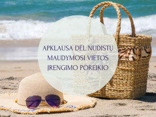 Apklausa dėl nudistų maudymosi vietos įrengimo poreikio