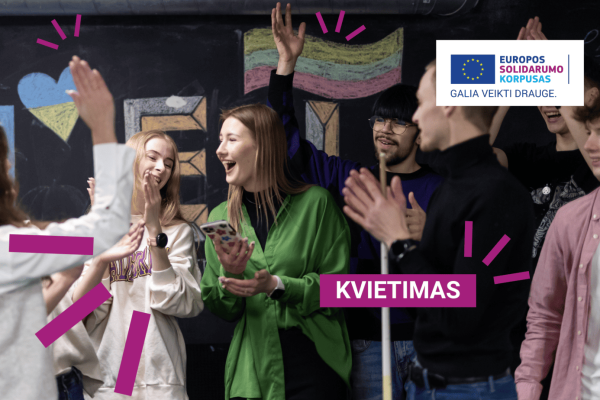 Kvietimas dalyvauti mokymo kursuose „Galia veikti kartu“ liepos 25-28 d. Anykščiuose