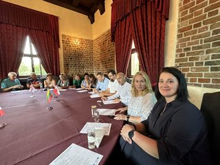 Delegacijos vizitas Uniejow (Lenkija) mieste
