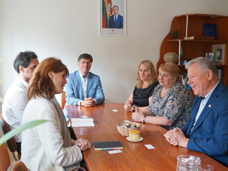 Anykščiuose svečiavosi Sakartvelo ambasadorė