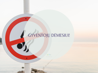 GYVENTOJŲ DĖMESIUI!