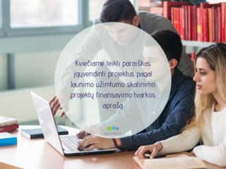 Kviečiame teikti paraiškas