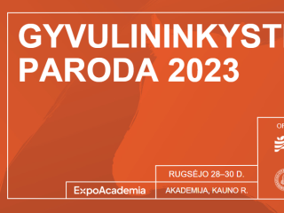 Kviečiame į renginį „Gyvulininkystės paroda 2023“