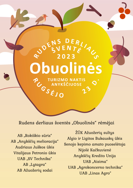 Dėkojame organizatoriams!