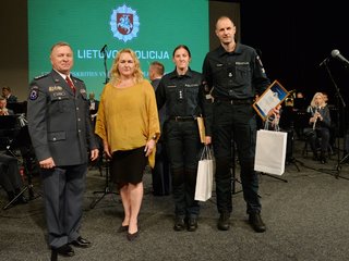 Utenos apskrities policijos pareigūnai minėjo profesinę šventę – Policijos Angelų sargų dieną