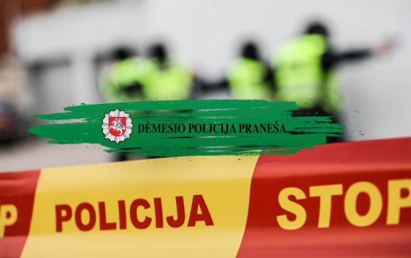 Grėsmės lygis išlieka nepasikeitęs, prašome vieningai laikytis bendrų policijos ir NKVC...