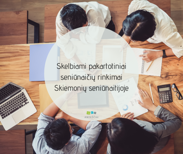 Skelbiami pakartotiniai seniūnaičių rinkimai Skiemonių seniūnaitijoje