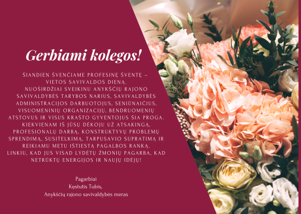 Sveikiname su Vietos savivaldos diena! 