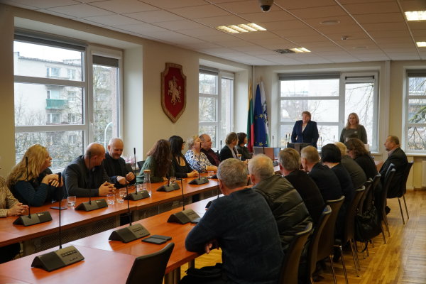 SAVIVALDYBĖJE LANKĖSI KLAIPĖDOS RAJONO DELEGACIJA