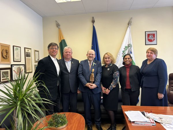 JAV AMBASADOS DELEGACIJOS VIZITAS ANYKŠČIUOSE