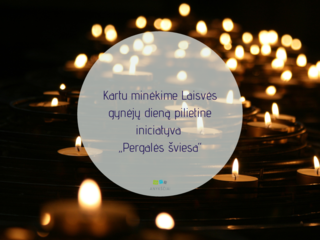 Kartu minėkime Laisvės gynėjų dieną pilietine iniciatyva „Pergalės šviesa“