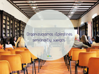 ORGANIZUOJAMOS IŠPLĖSTINĖS SENIŪNAIČIŲ SUEIGOS 