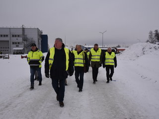 ANYKŠČIŲ RAJONO SAVIVALDYBĖS DELEGACIJA LANKĖSI  UTENOS REGIONO ATLIEKŲ TVARKYMO CENTRE