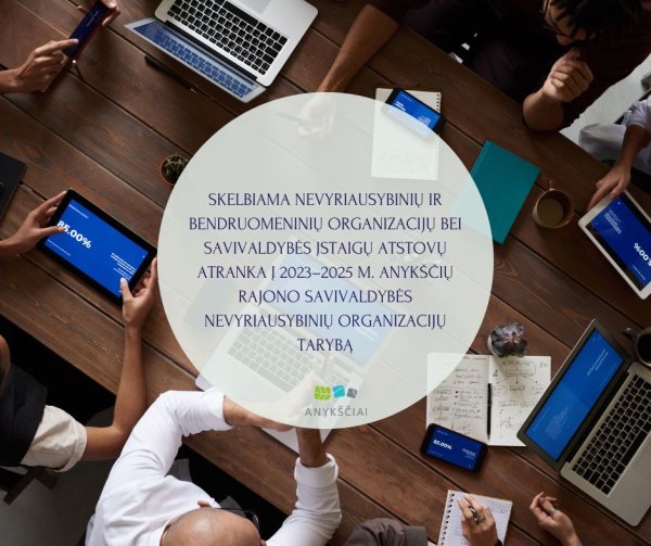 NUO 2023 M. RUGPJŪČIO 1 D. IKI RUGPJŪČIO 15 D. SKELBIAMA NEVYRIAUSYBINIŲ IR BENDRUOMENINIŲ...