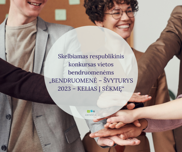 Kvietimas teikti paraiškas